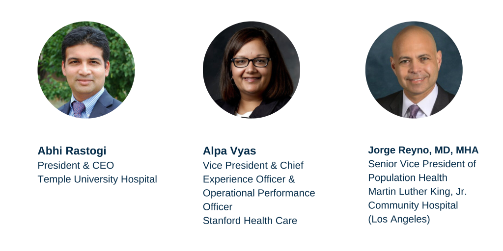 DHR Global Fireside Chat: Improving Patient Access for the Underserved Webinar Panelists